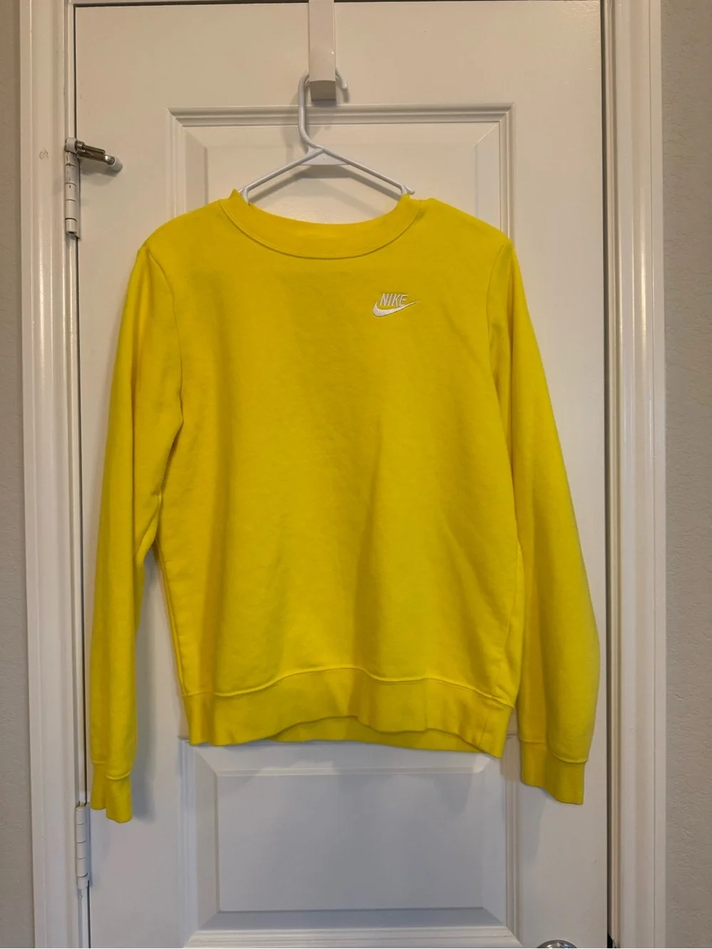 Nike Yellow Crewneck Sweatshirt